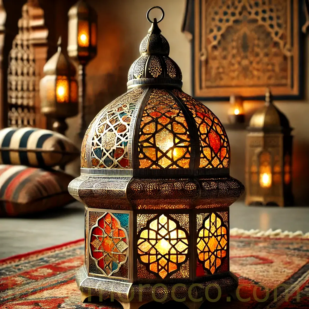 moroccan Lamp, Handcrafted Moroccan lantern