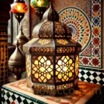 moroccan Lamp, Handcrafted Moroccan lantern